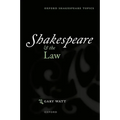 Shakespeare and the Law - Paperback