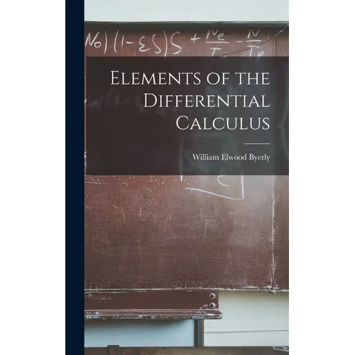 Elements of the Differential Calculus - Hardcover