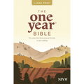 One Year Bible-NIV-Premium Slimline Large Print - Paperback