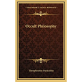 Occult Philosophy - Hardcover