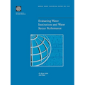 Evaluating Water Institutions and Water Sector Performance - Paperback
