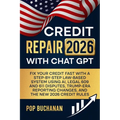 Credit Repair 2026 with ChatGPT: Fix Your Credit Fast with a Step-by-Step Law-Based System Using AI, Legal 609 and 611 Disputes, Trump-Era Reporting C - Paperback