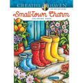 Creative Haven Small-Town Charm Coloring Book - Paperback