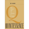 Quintessence: Basic Readings from the Philosophy of W. V. Quine - Paperback