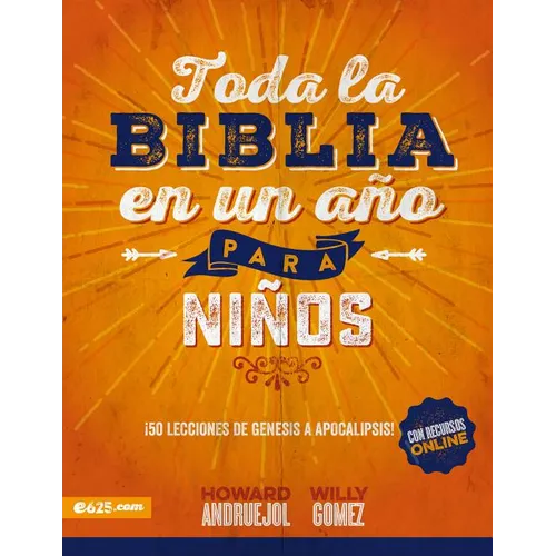 Toda La Biblia En Un Año Para Niños - Paperback