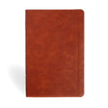 NASB Personal Size Giant Print Bible, Burnt Sienna Leathertouch - Imitation Leather