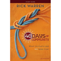 40 Days of Community Bible Study Guide: What on Earth Are We Here For? - Paperback