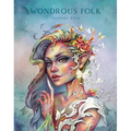 Wondrous Folk Coloring Book - Paperback