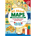 All about Maps Amazing Activity Book: Fun Facts, Mazes, Games, and Brain Teasers - Paperback