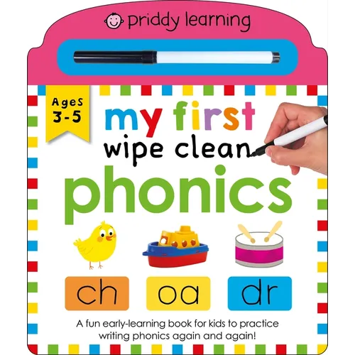 Phonics (My First Wipe Clean) - Board Book
