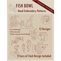 Fish Bowl Hand Embroidery Patterns - Paperback