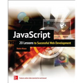 Javascript: 20 Lessons to Successful Web Development - Paperback