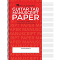 Guitar Tablature Manuscript Paper Wire-Bound Blank Sheet Music Book 11 Tablature Staves Per Page for Guitarists and Composers - Spiral
