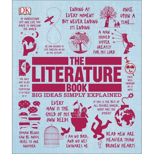 The Literature Book: Big Ideas Simply Explained - Hardcover