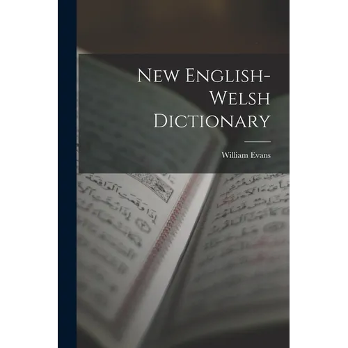 New English-Welsh Dictionary - Paperback