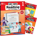 180 Days(tm) Reading, Writing and Math for Grade 1: 3-Book Set: Practice, Assess, Diagnose - Paperback