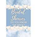 Bridal Shower Do You Know the Bride?: Bridal Shower Card Games for Guests, Convenient Pack, Fun to Play - Paperback