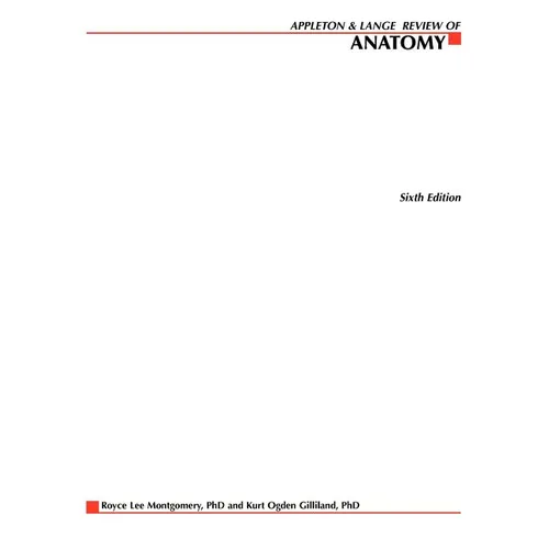 Appleton & Lange's Review of Anatomy - Paperback