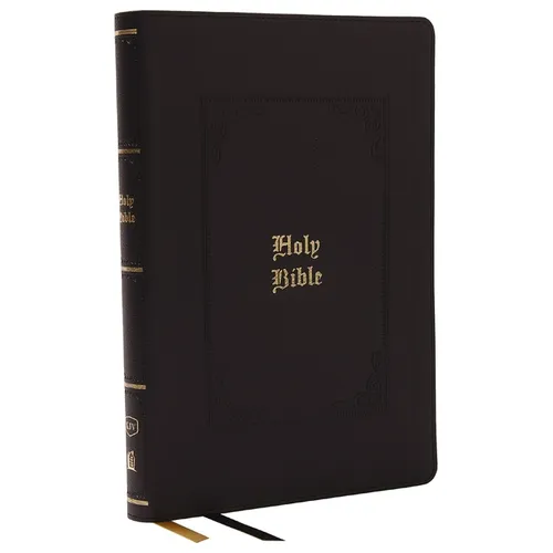 KJV Holy Bible: Giant Print Thinline Bible, Black Leathersoft, Red Letter, Comfort Print (Thumb Indexed): King James Version (Vintage Series) - Imitation Leather