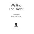 Waiting for Godot - Paperback