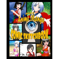 Blank Anime Manga Comic Sketchbook - Paperback