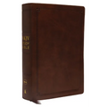 NKJV Study Bible, Imitation Leather, Brown, Red Letter Edition, Indexed, Comfort Print: The Complete Resource for Studying God's Word - Imitation Leather