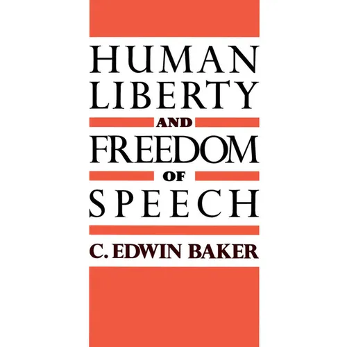 Human Liberty and Freedom of Speech - Paperback