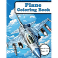 Plane Coloring Book - Paperback