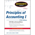 Schaum's Outline of Principles of Accounting I - Paperback