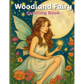 Woodland Fairy: Coloring Book for Adults and Teens - Paperback