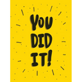 You Did It! - Hardcover