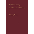 Federal Lending and Economic Stability - Hardcover