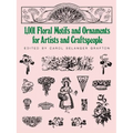 1001 Floral Motifs and Ornaments for Artists and Craftspeople - Paperback