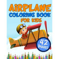 Airplane Coloring Book for Kids: Big Colouring Books with 42 Beautiful Pages of Airplanes Helicopters Fighter Jets and More - Paperback