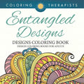 Entangled Designs Coloring Book For Adults - Adult Coloring Book - Paperback