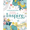 Inspire: Faith, Hope & Love (Softcover): 100 Devotions for Coloring and Creative Journaling - Paperback