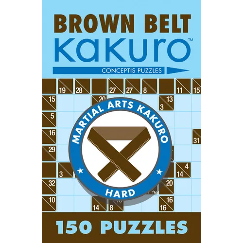 Brown Belt Kakuro - Paperback