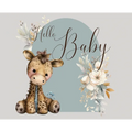 Landscape Baby Shower hardback Guest Book - Hardcover