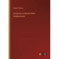 Comments on Recent Pehlvi Decipherments - Paperback
