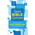 Quick Bible Quizzes: Prove Your Bible Knowledge in 300 Categories - Paperback