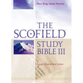 Scofield Study Bible III-NKJV-Large Print - Bonded Leather