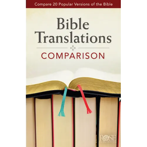 Bible Translations Comparison: Compare 20 Popular Versions of the Bible - Paperback