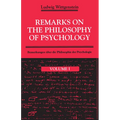 Remarks on the Philosophy of Psychology, Volume 1 - Paperback