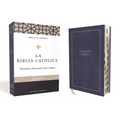 Biblia Católica, Tamaño Personal, Tapa Dura, Azul, Con Índice, Comfort Print - Hardcover