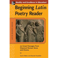 Beginning Latin Poetry Reader: 70 Selections from the Great Periods of Roman Verse and Drama - Paperback