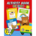 Activity Book for Kids Ages 4-8: Easy, Fun, Beautiful book for boy, girls connect the dots, Coloring, Crosswords, Dot to Dot, Matching, Copy Drawing, - Paperback