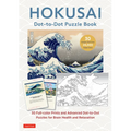 Hokusai Dot-To-Dot Puzzle Book: 30 Full-Color Prints and Advanced Dot-To-Dot Puzzles for Brain Health and Relaxation - Paperback