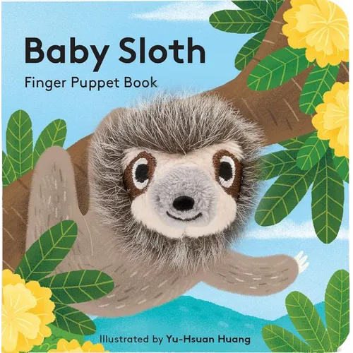 Baby Sloth: Finger Puppet Book: (Finger Puppet Book for Toddlers and Babies, Baby Books for First Year, Animal Finger Puppets) - Board Book