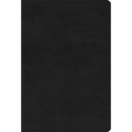 ESV Large Print Compact Bible, Red Letter (Trutone, Black) - Imitation Leather