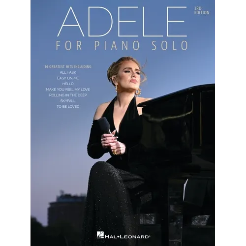 Adele for Piano Solo Songbook - 3rd Edition - Paperback